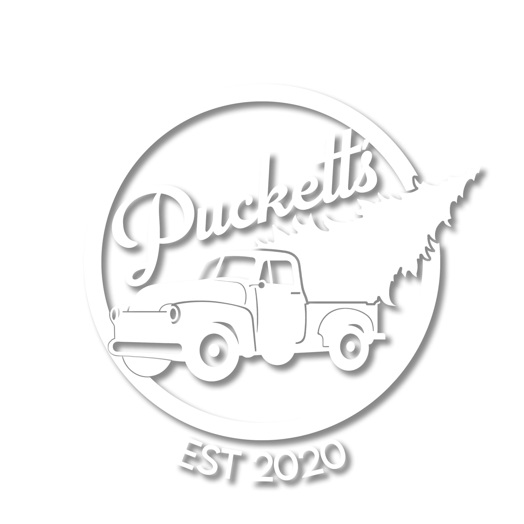 Puckett's Christmas Lights Logo